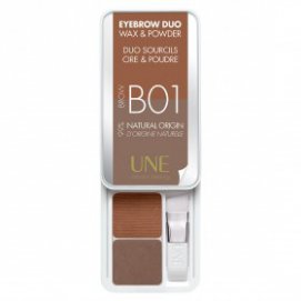 øjenbryns makeup brun fra UNE